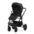 Carrozzina combinata BIANCA 2in1 con cestino estivo BLACK